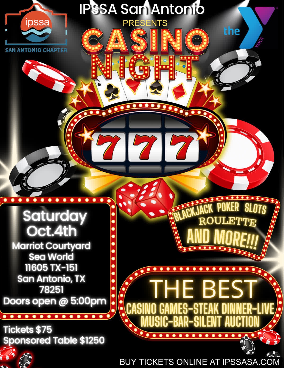 Casino Night Flyer